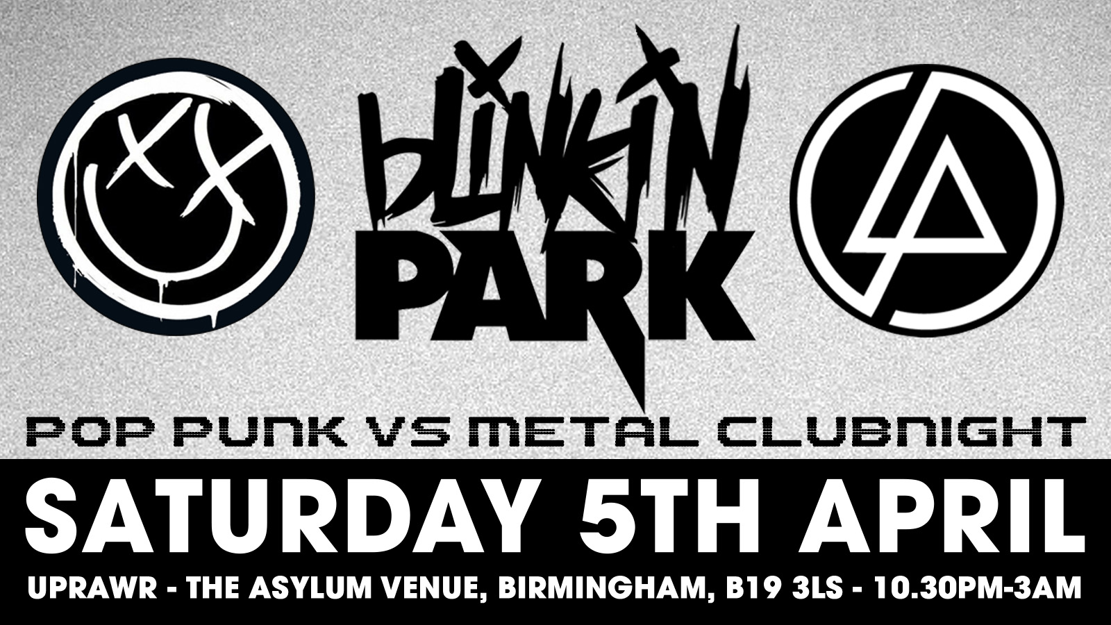 BLINKIN PARK: Birmingham Pop Punk, Emo & Metal Clubnight!