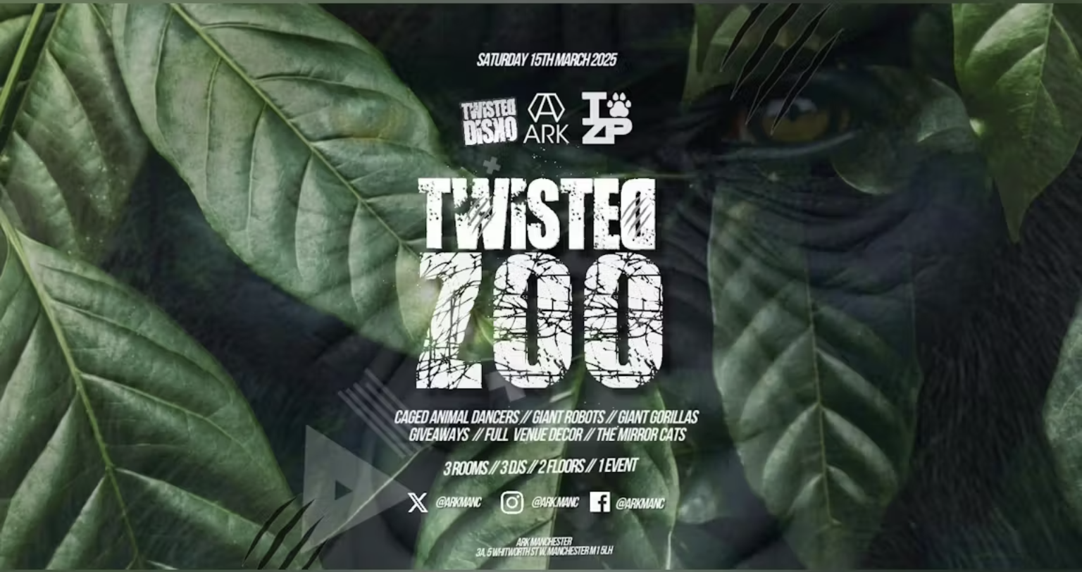 #Ark Saturdays: Twisted Disko – Zoo Theme Special 🦍