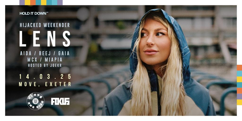 The Hijacked Weekender: LENS – 14 March – Move Exeter
