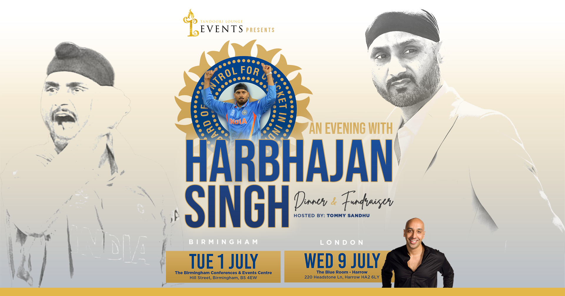 An Evening with Harbhajan Singh – London
