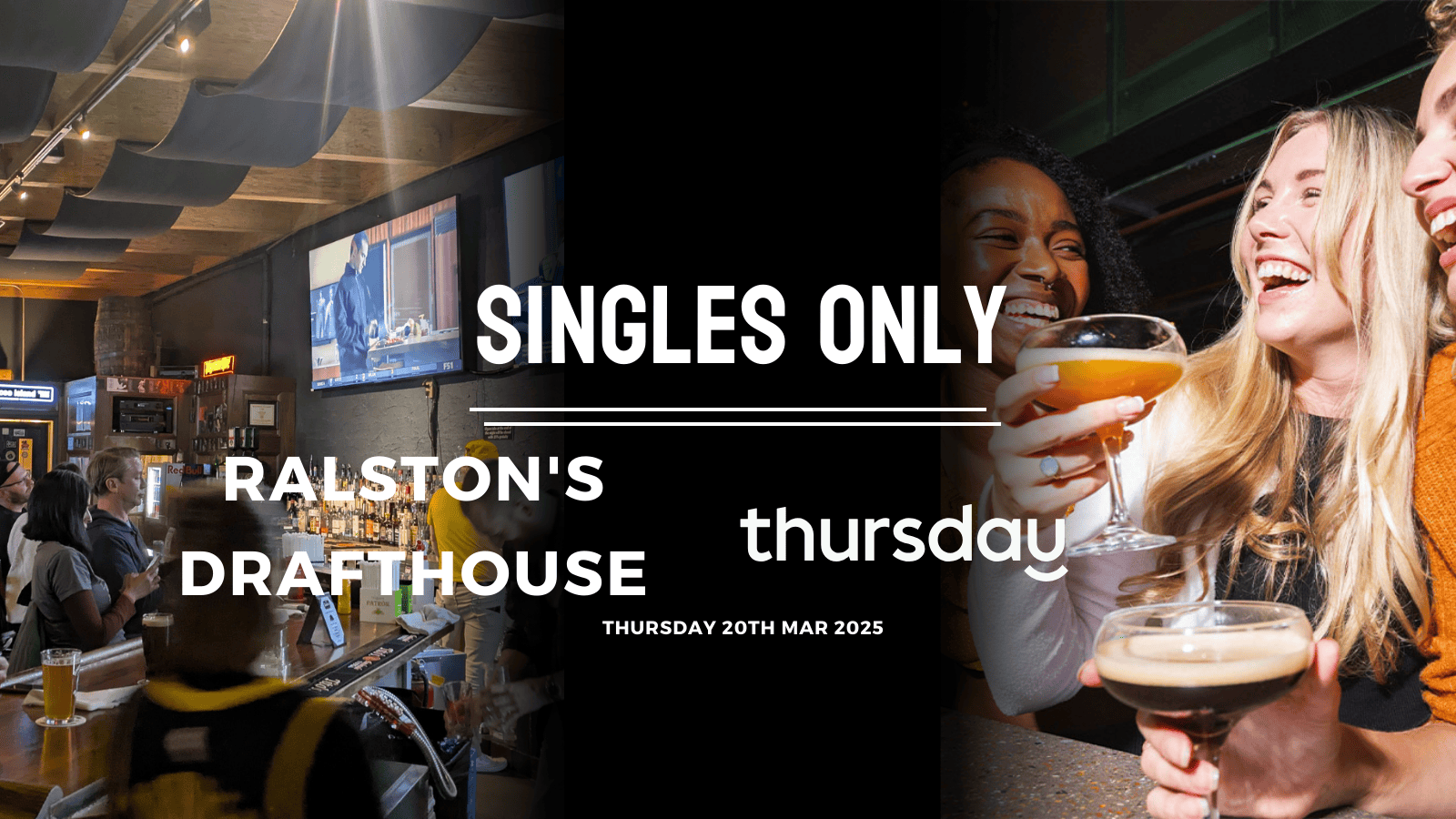 Thursday | Cheers & Connections | RALSTON’S DRAFTHOUSE