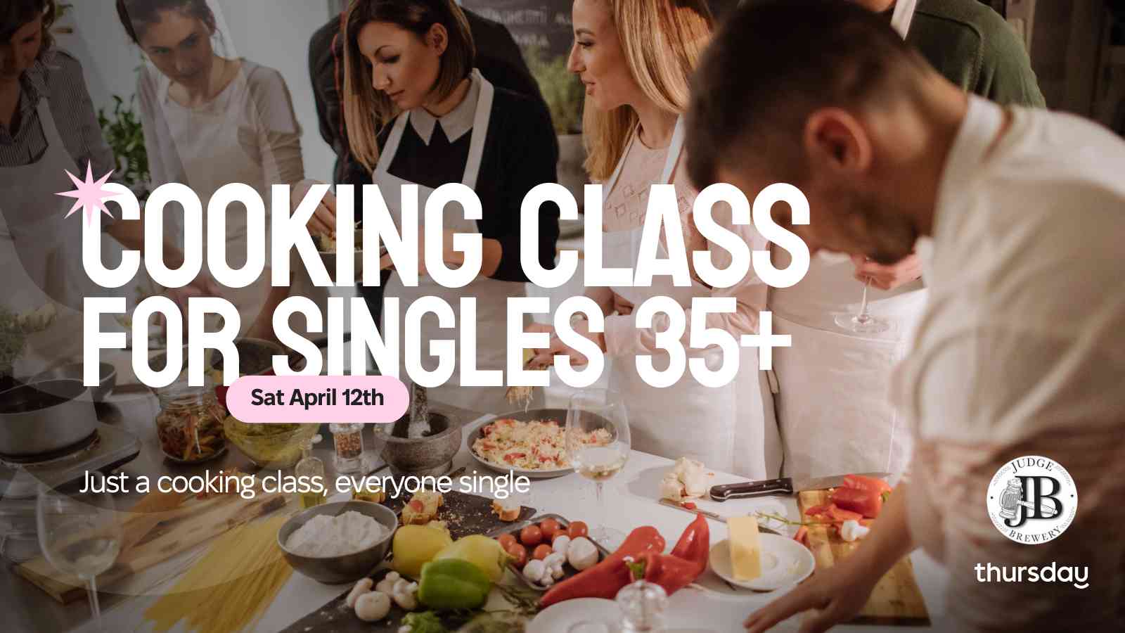 Saturday | Pasta Cooking Class (Ages 35+) | Orange County