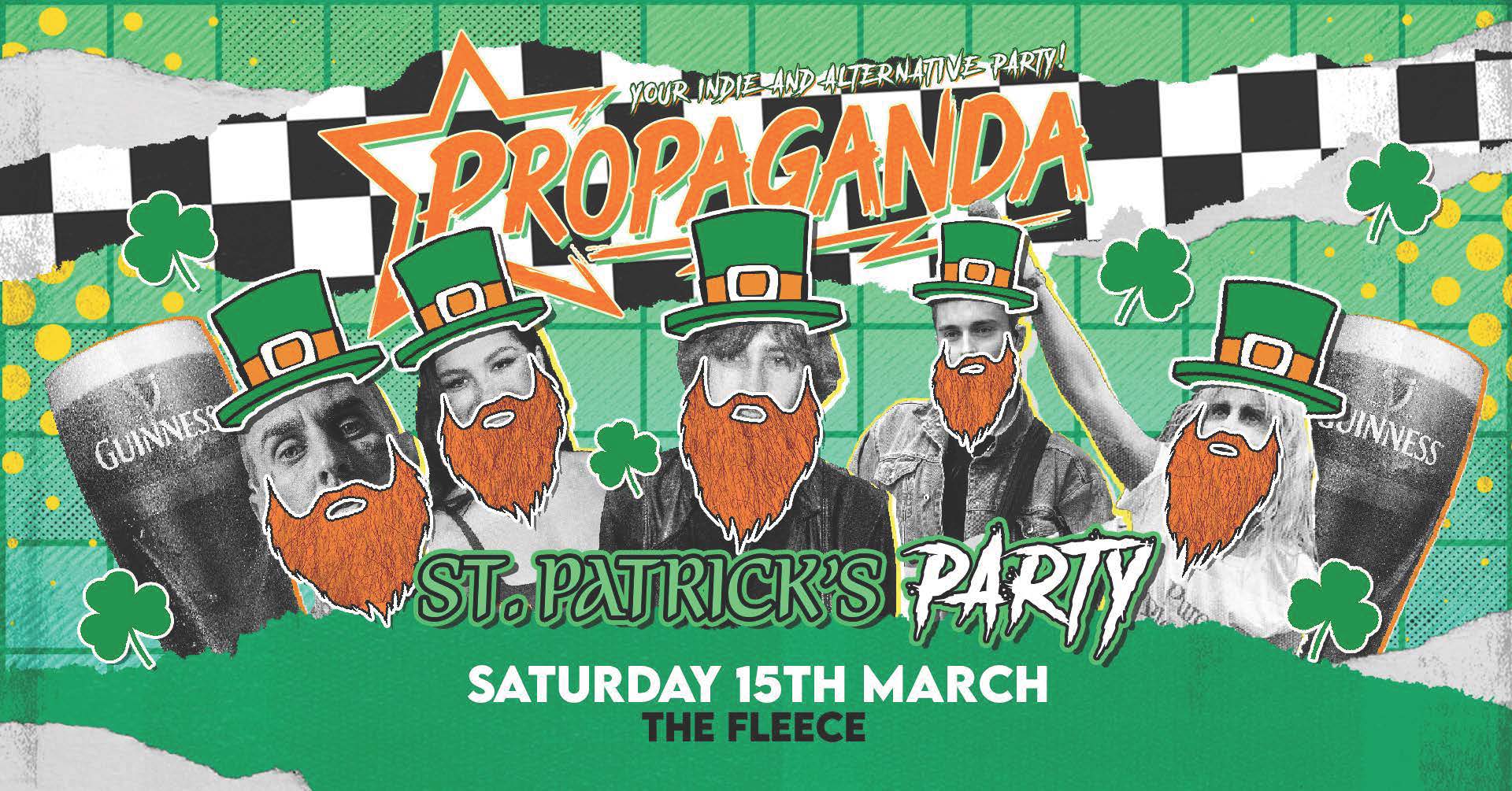 TONIGHT – Propaganda Bristol – St Patrick’s Party!