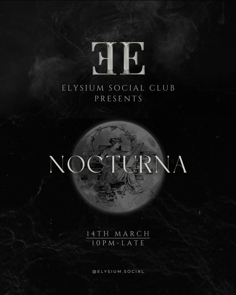 ‘NOCTURNA’ – Elysium Social Club