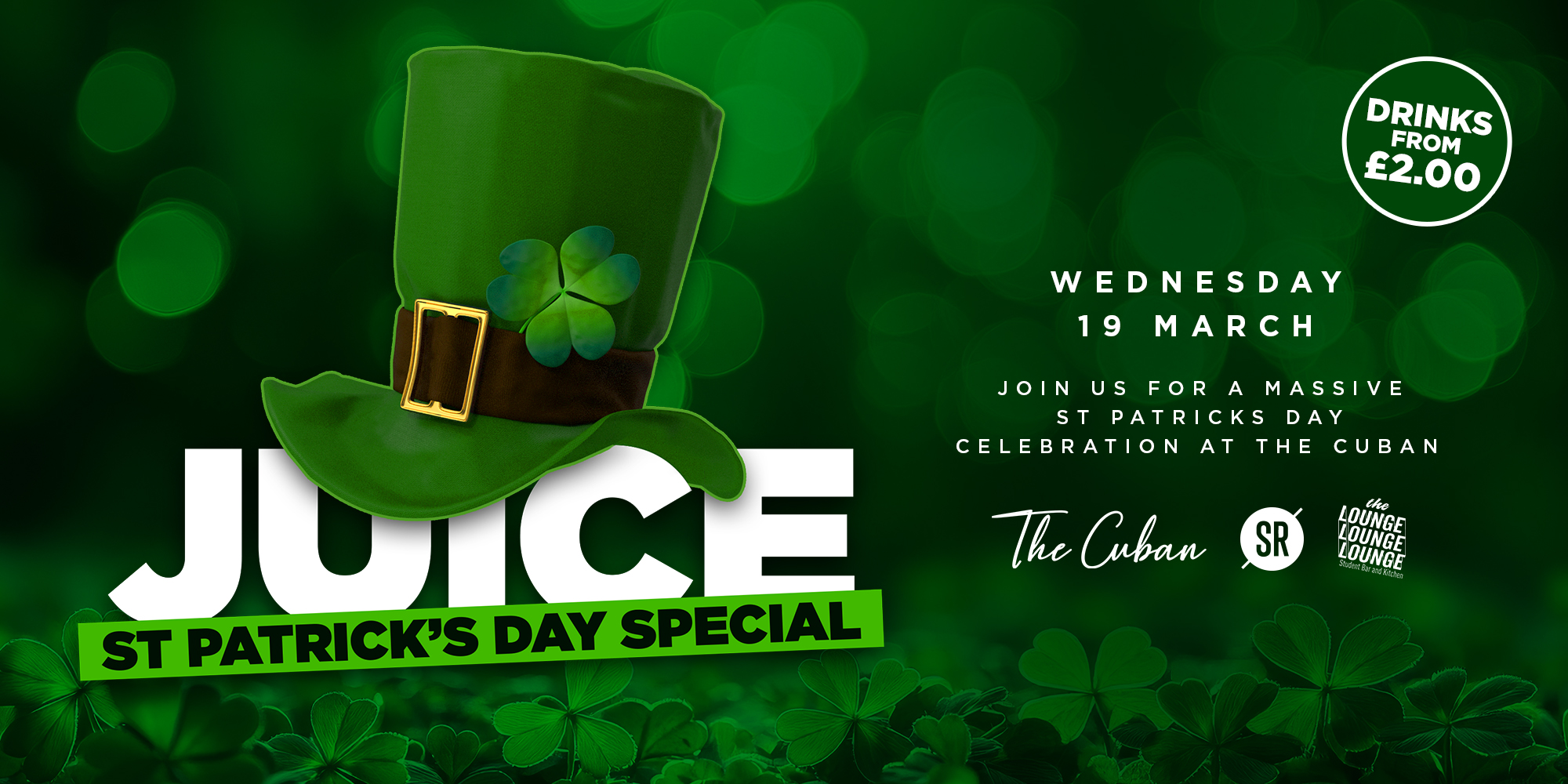 JUiCE – St Patricks Day Special 🍀