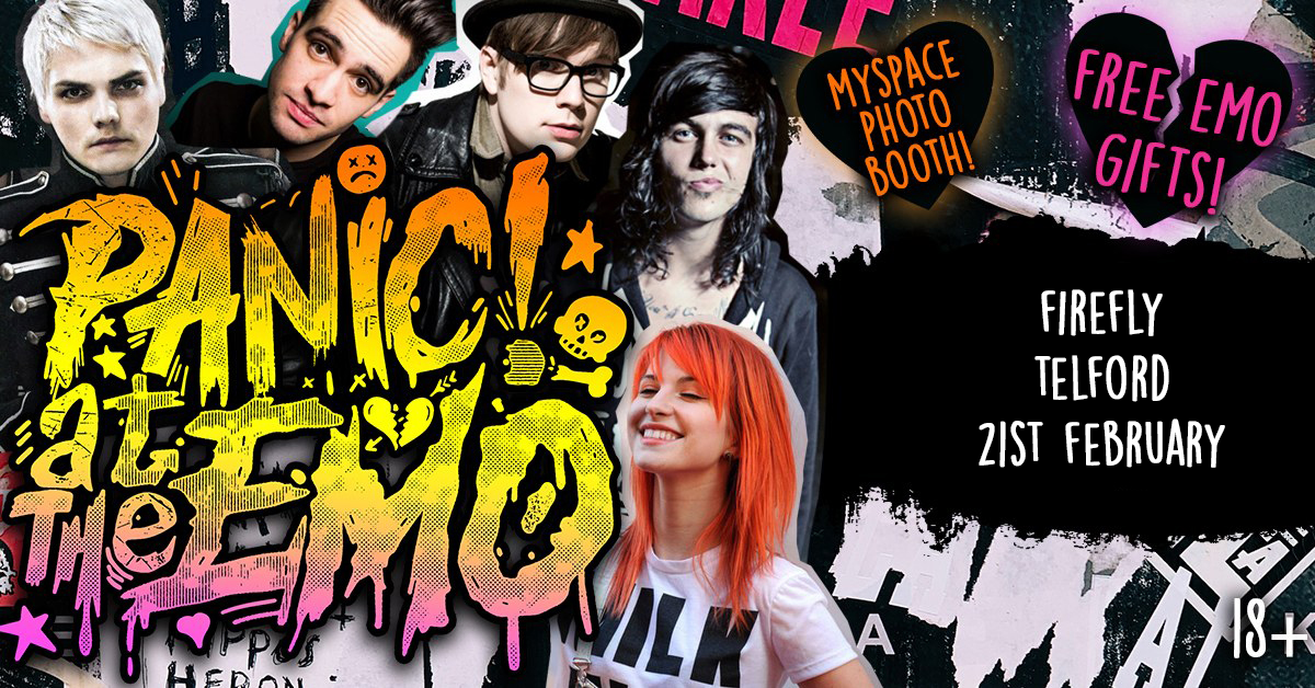 Panic At The Emo Clubnight at Firefly, Telford