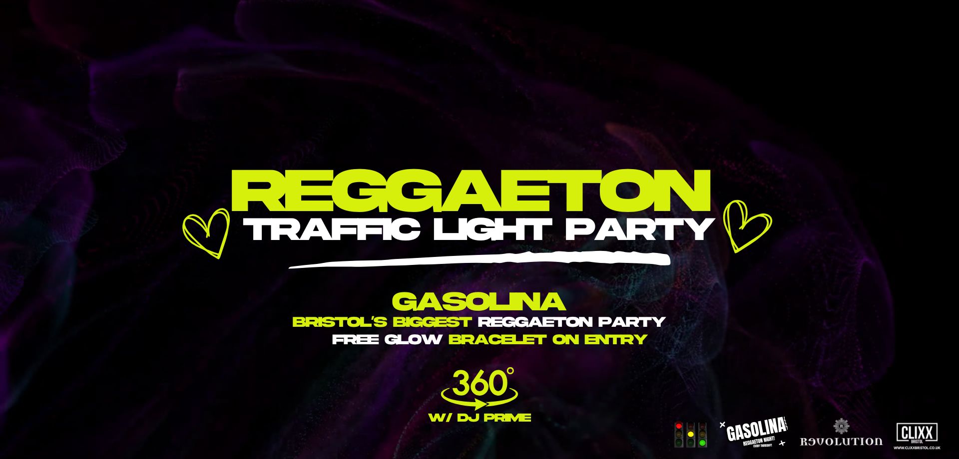 Gasolina Bristol 🔥 Reggaeton Traffic Light Party – Tunes w/ DJ Prime x 360