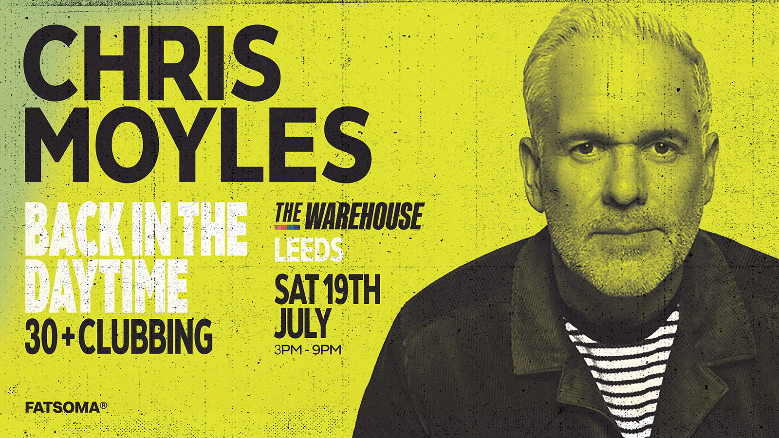 Chris Moyles – Back In The Daytime – Over 30s Clubbing