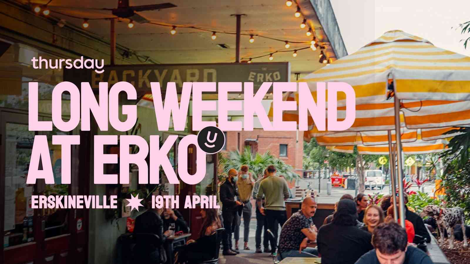 Saturday | Erko (ages 28-45) | Erskineville