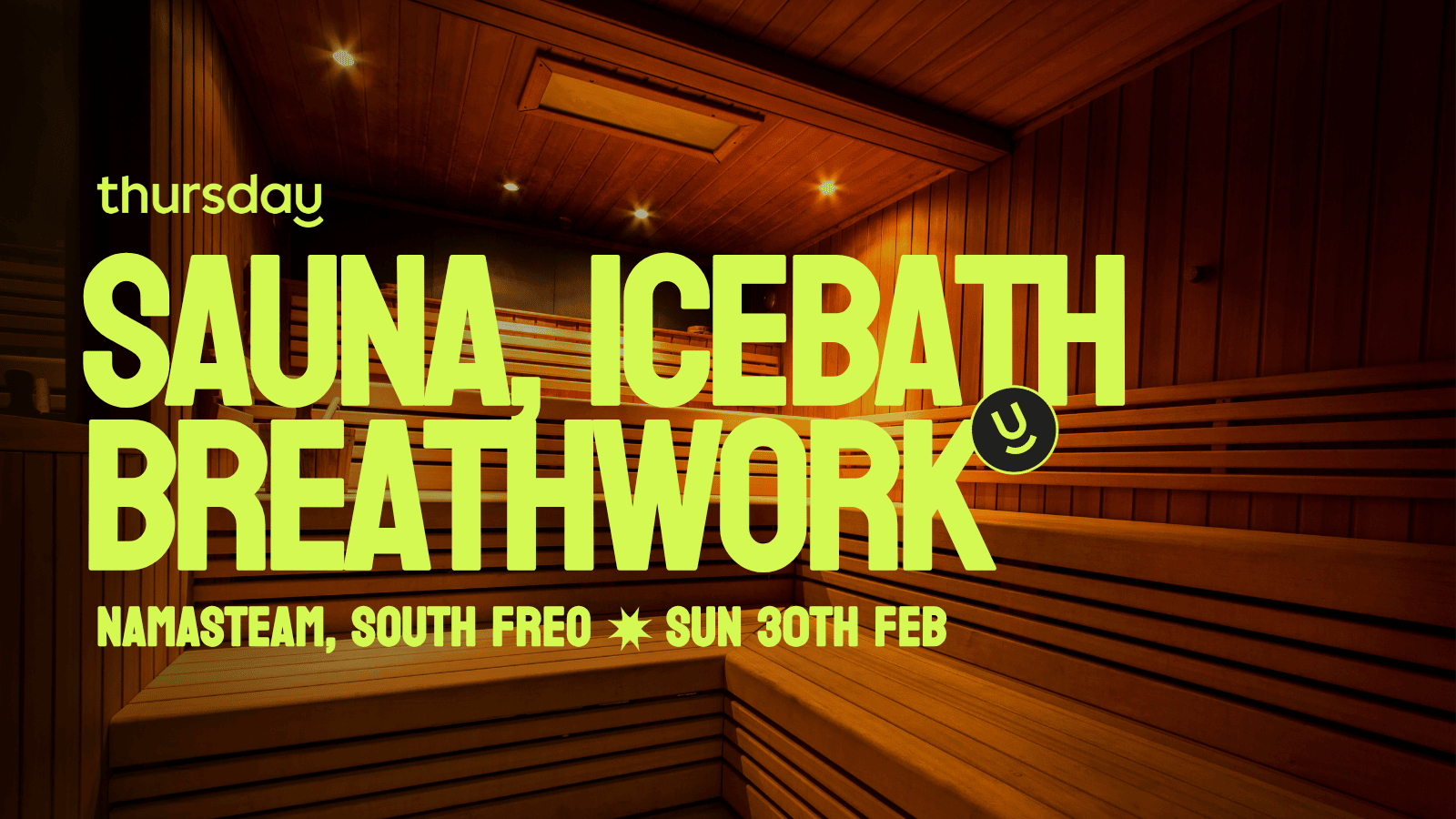 Sunday | Sauna, Icebath, Breathwork & Drinks- Namasteam | South Fremantle
