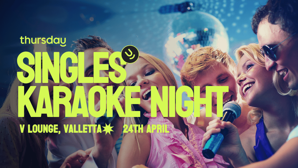 Thursday | V Lounge | Valletta Age range: + 25