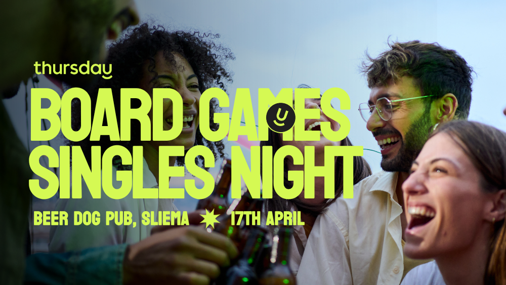 Thursday | Beer Dog Pub | Sliema Age range: + 25