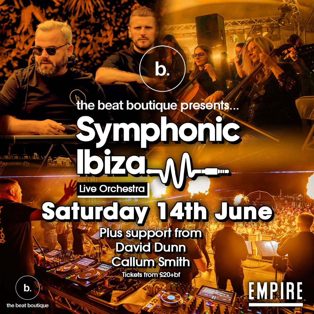 The Beat Boutique presents Symphonic Ibiza Live!