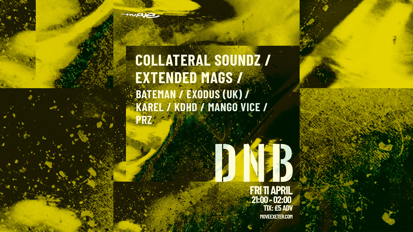Move DnB – Fri 11 April – Move Nightclub – Exeter