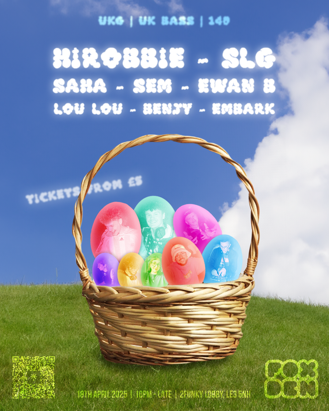 FOXDEN’s GOOD FRIDAY GARAGE RAVE w/ hiRobbie x SLG