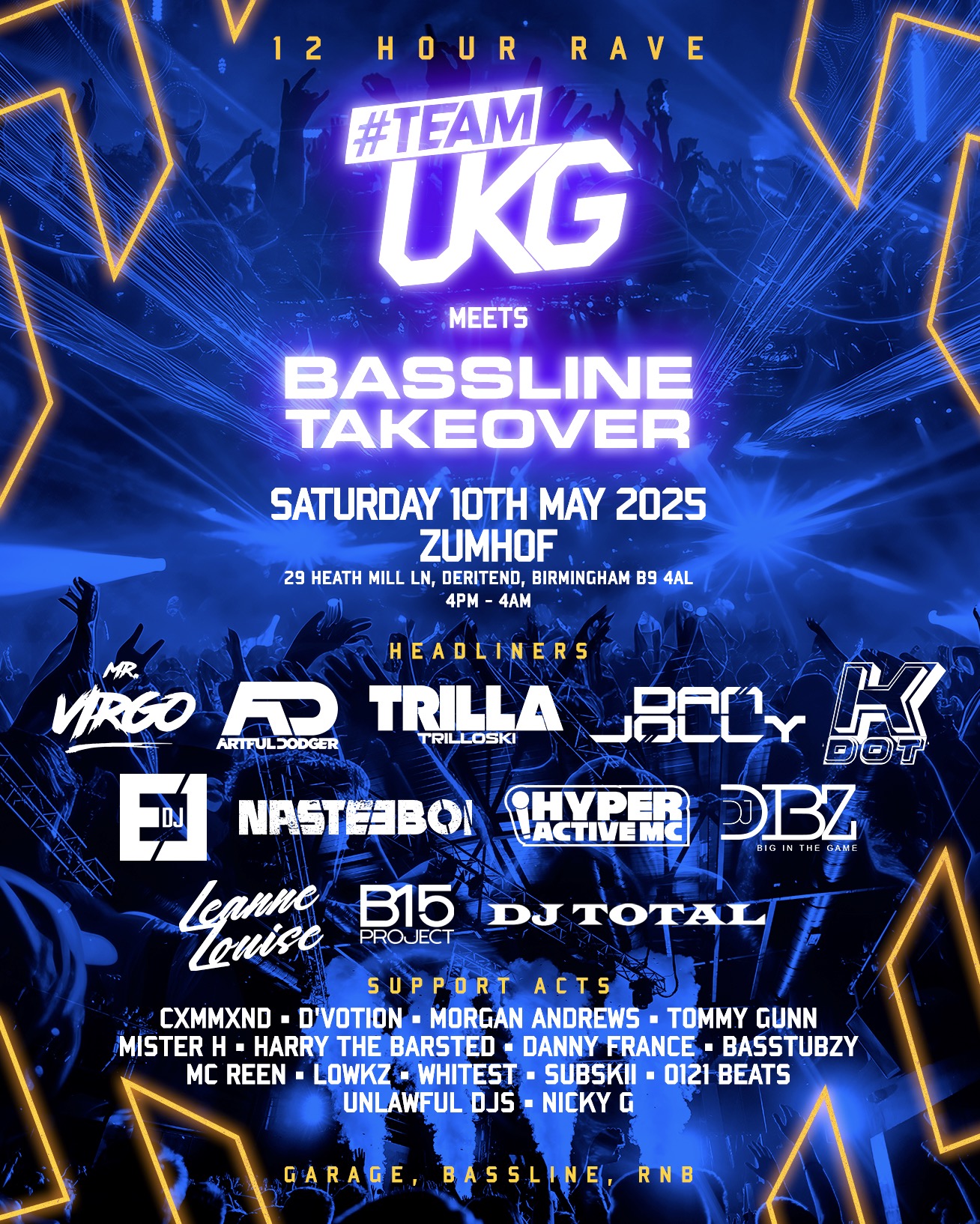 Team UKG meets Bassline Takeover