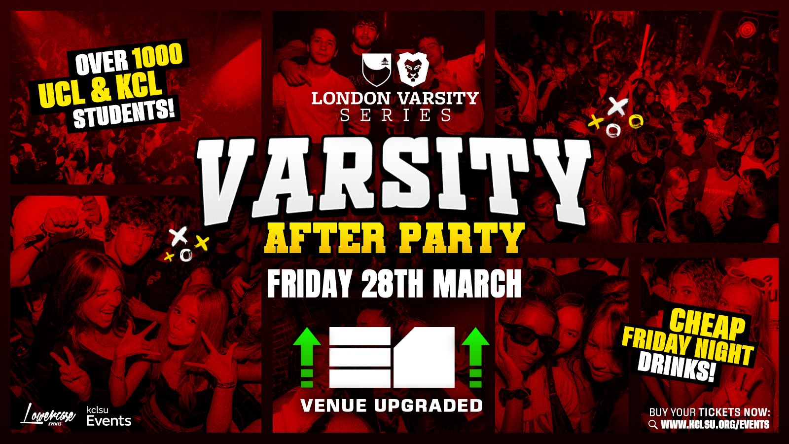 KCLSU Varsity After Party @ E1 🏆