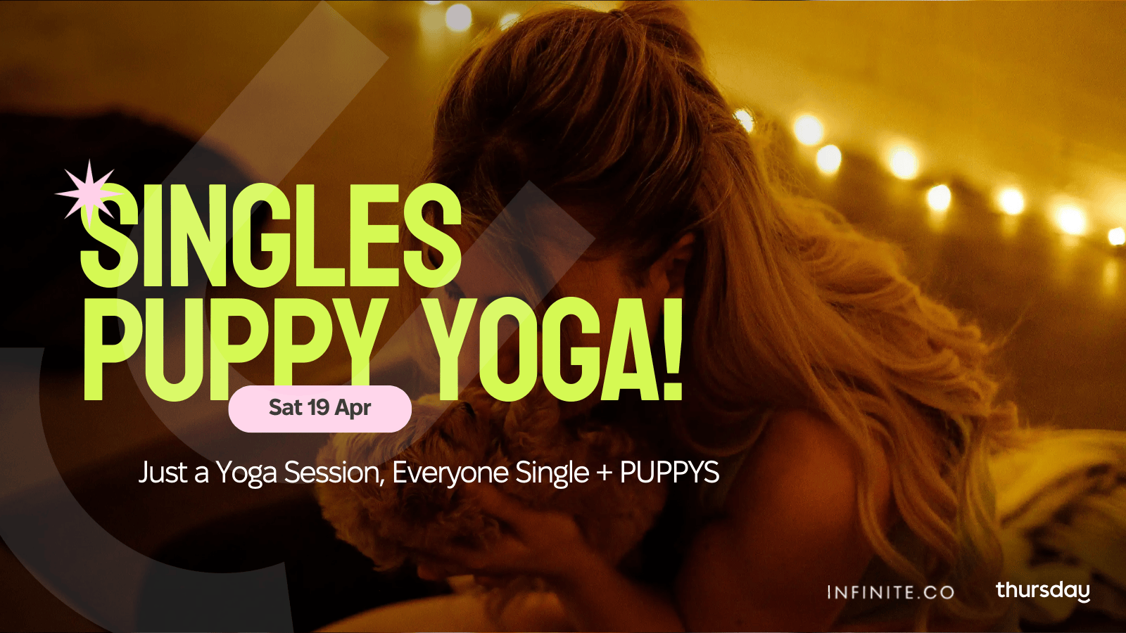 Thursday | Puppy Yoga | St Kilda