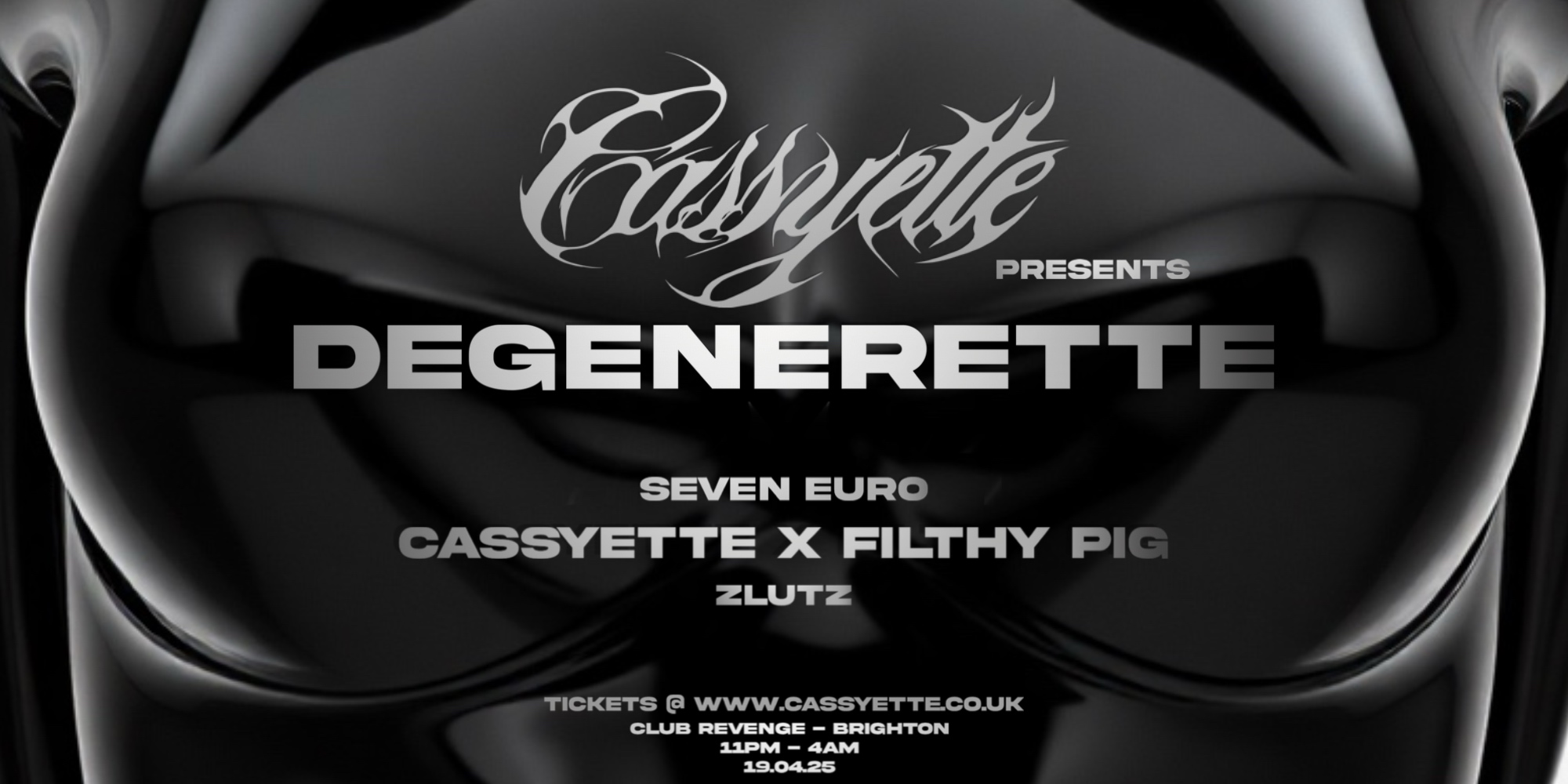 CASSYETTE PRESENTS: DEGENERETTE @ Revenge
