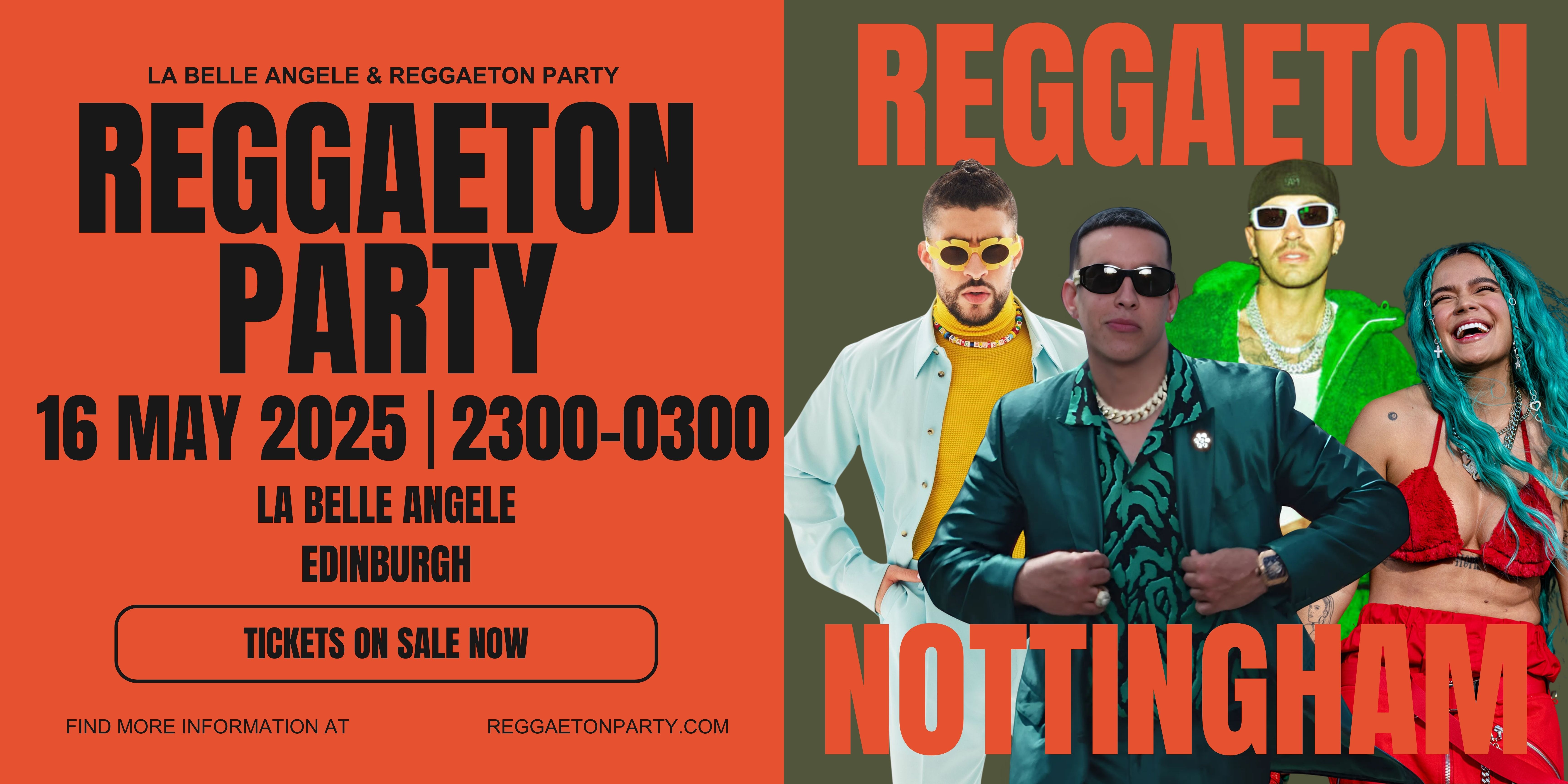 Reggaeton Party (Edinburgh) May 2025