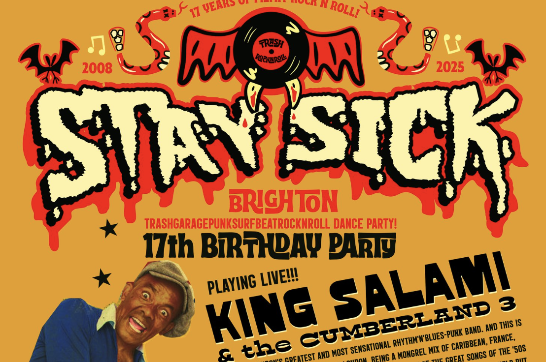 Stay Sick 17th Birthday Party w/King Salami & The Cumberland 3