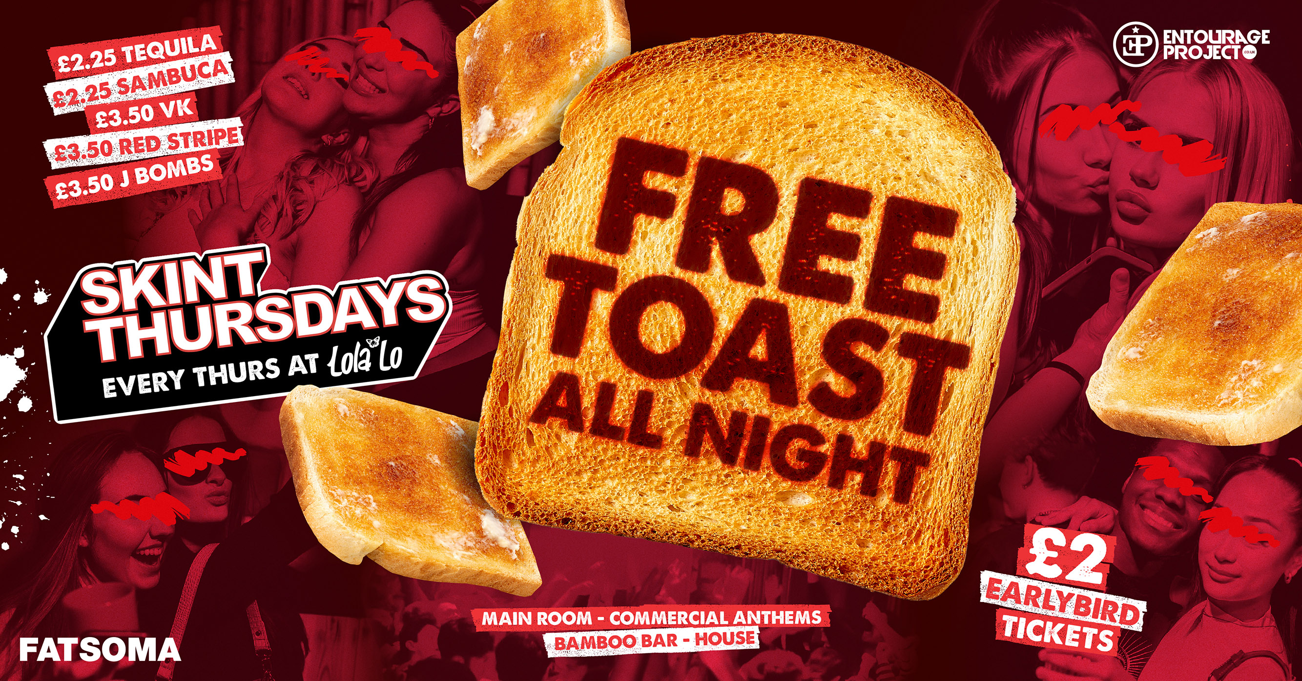 SKINT THURSDAYS – FREE TOAST 🍞❤️