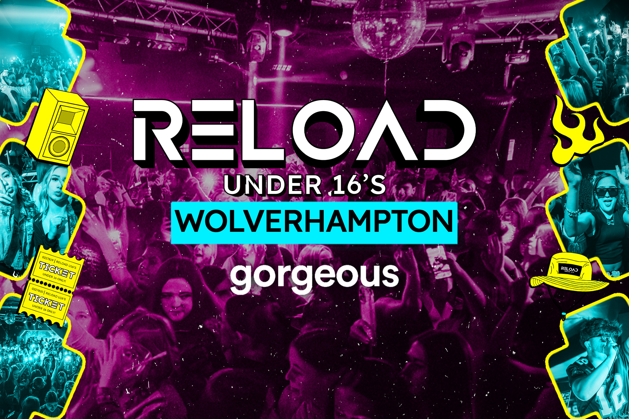 Reload Under 16s Wolverhampton – Easter Rave