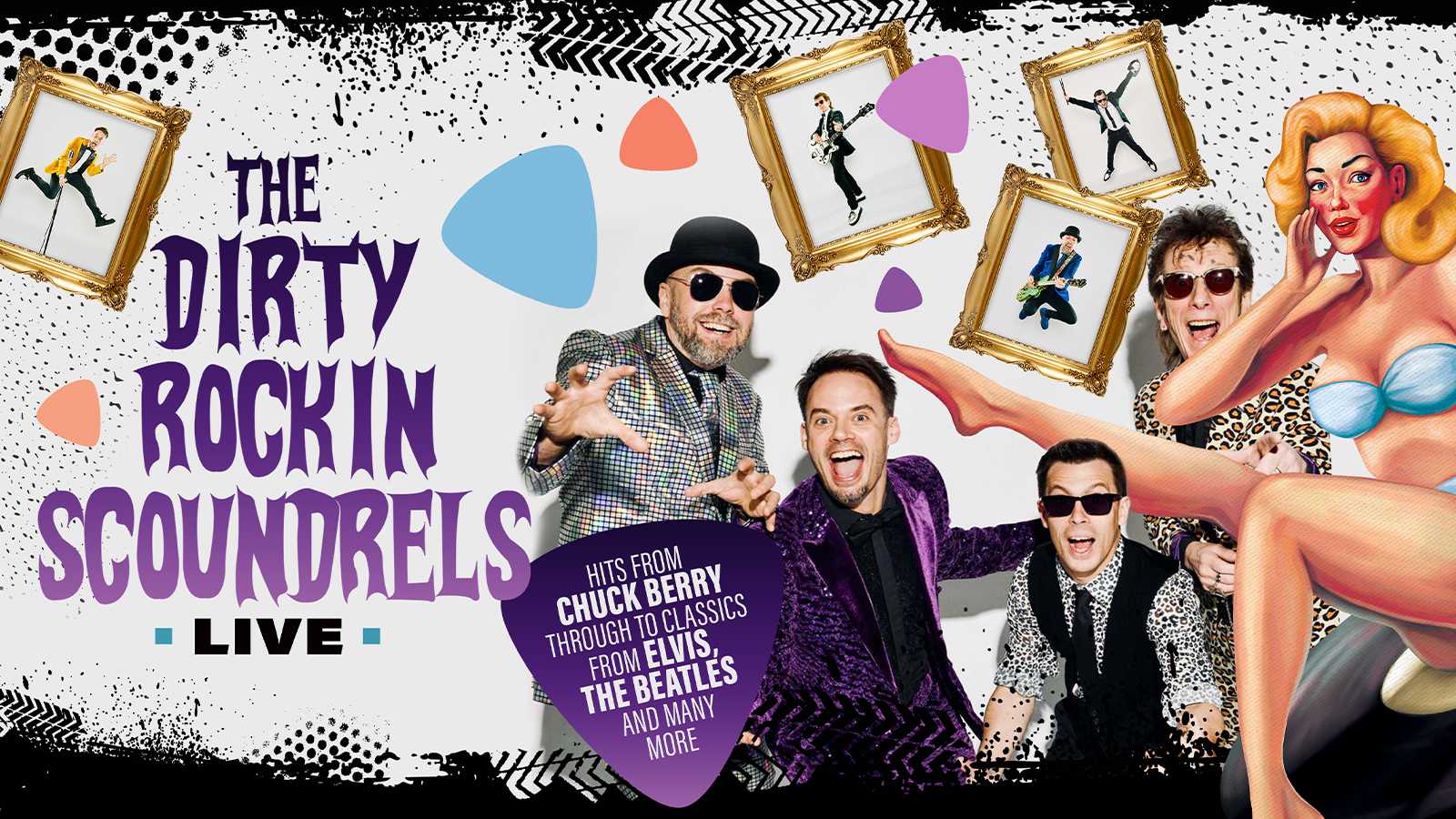 THIS SAT! The Dirty Rockin’ Scoundrels Live 🎟 FREE TICKET OFFER!