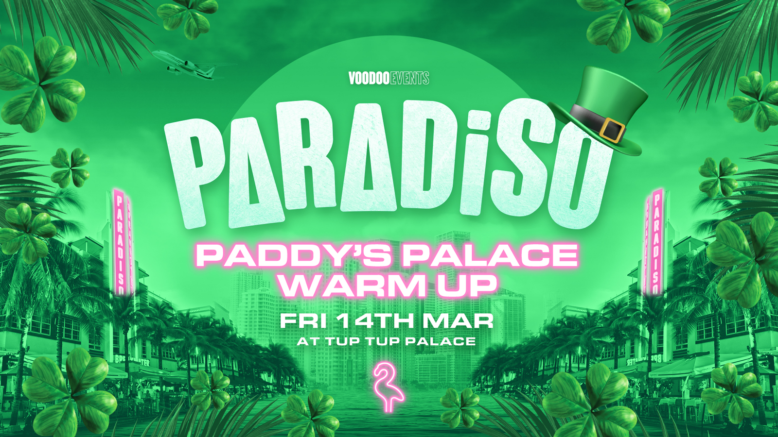 Paradiso | Paddy’s Palace Warm Up! ☘️🍻