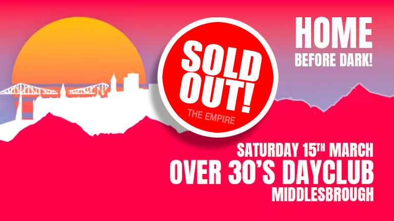 Over 30’s Dayclub