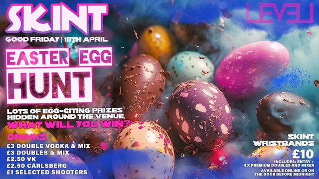 SKINT GOOD FRIDAY – EASTER PRIZE HUNT