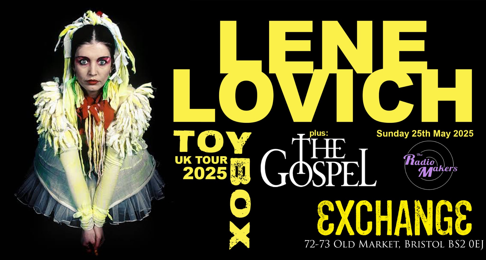 LENE LOVICH Toy Box 2025 UK Tour