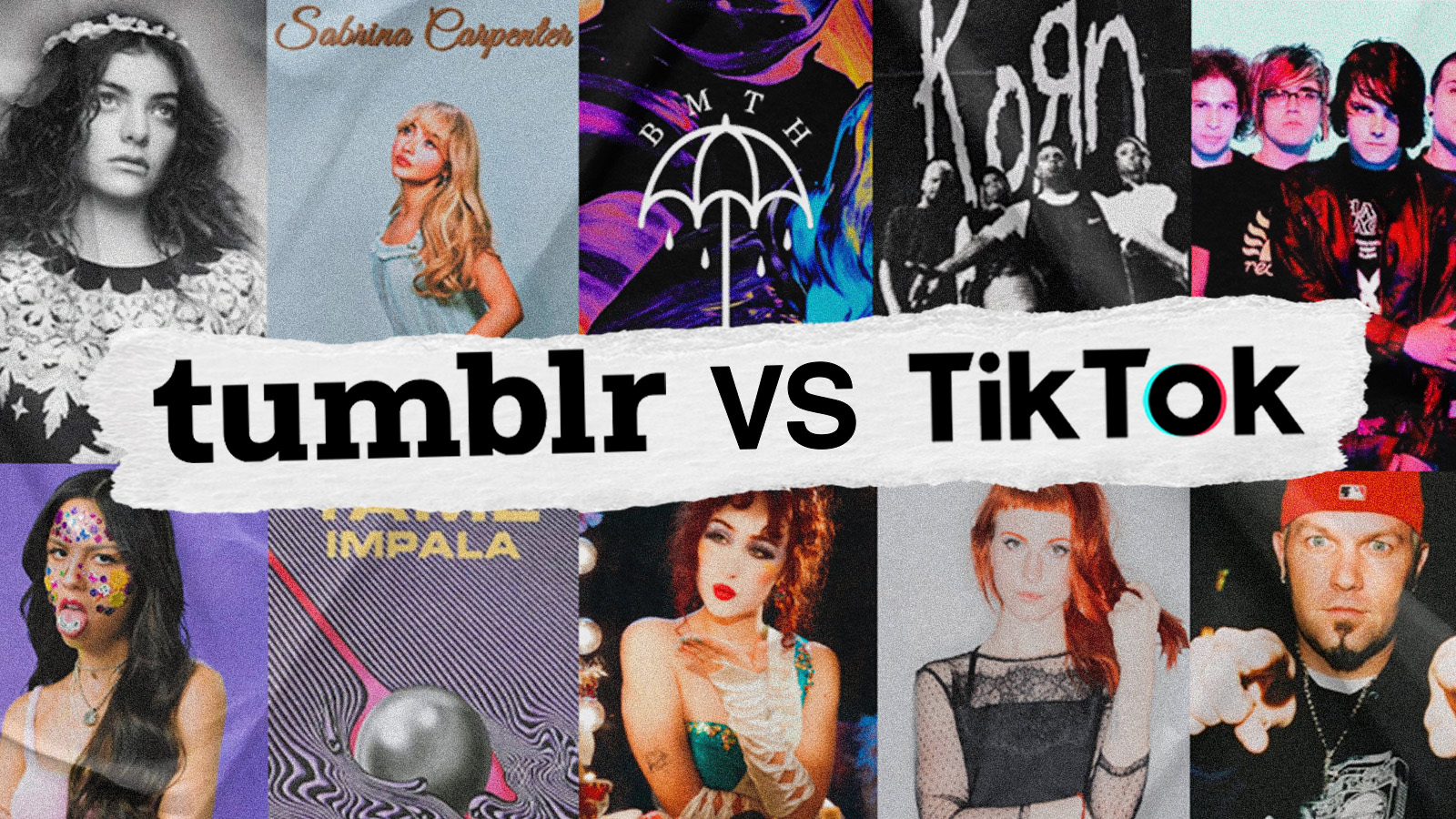 Tumblr vs TikTok clubnight – rock, pop, emo & indie clubnight