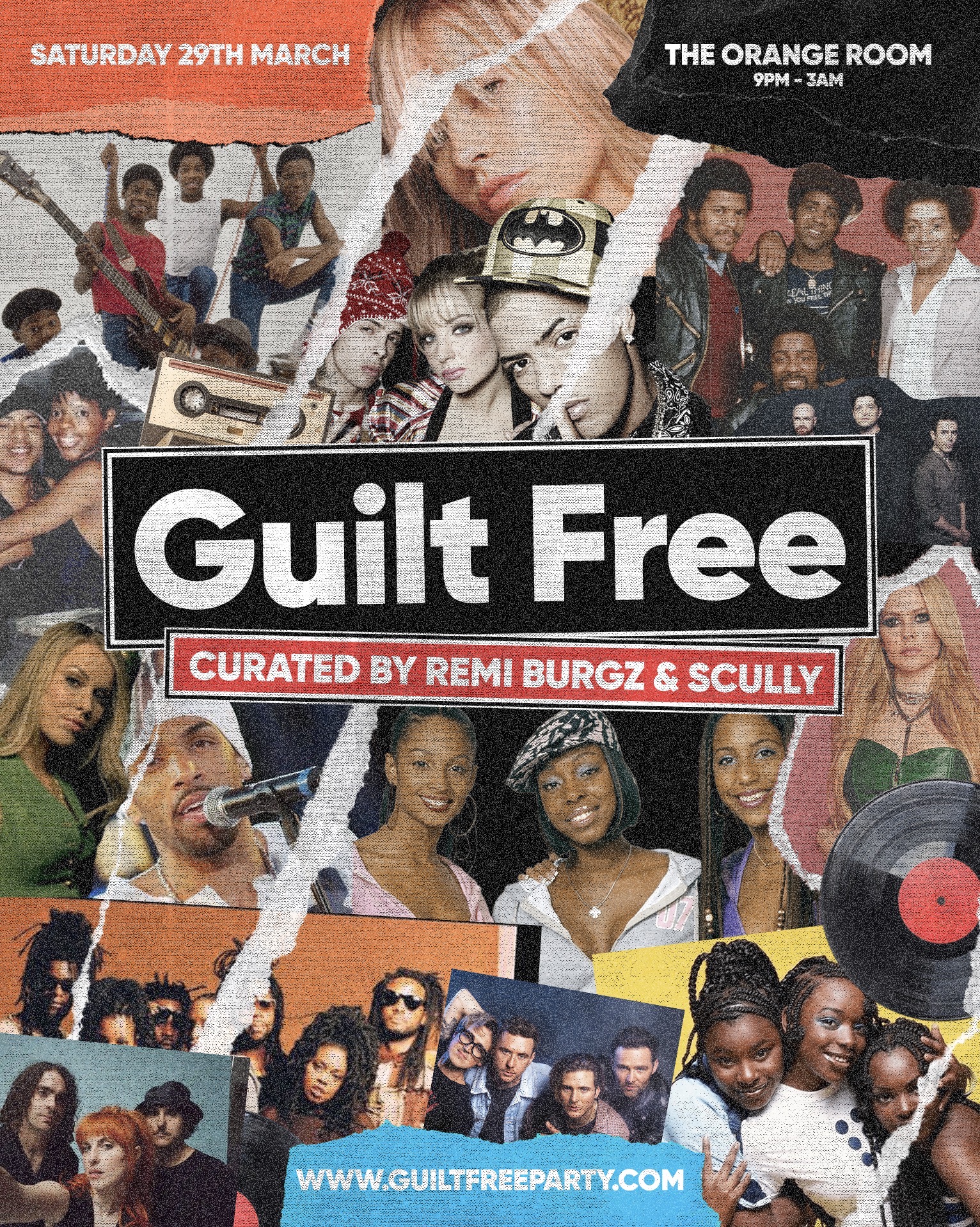 Guilt Free Forever: THE LAUNCH PARTY! @TheOrangeRoom @Remiburgz @isthatscully