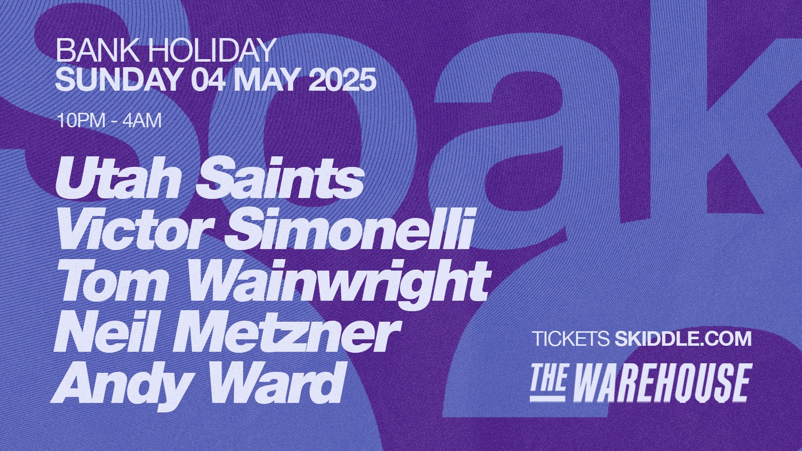 Soak – Hacienda After-Party