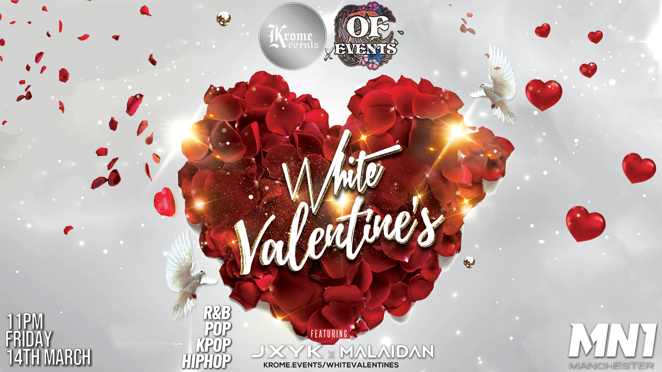 Krome Events x OF Events Presents: White Valentine's