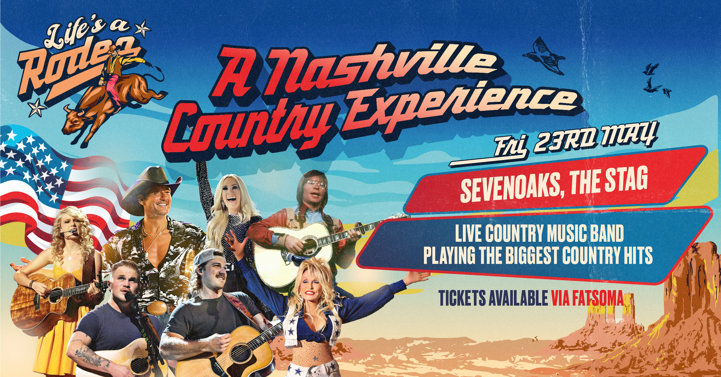 Sevenoaks: A Nashville Country Music Experience 🇺🇸 (FINAL 20 TICKETS)