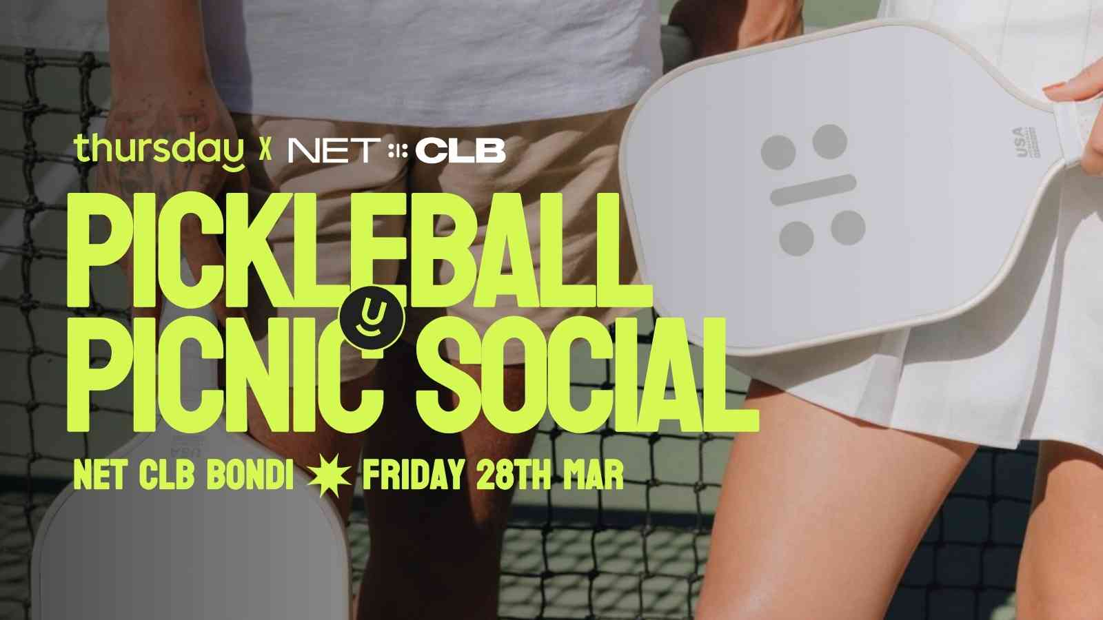 Friday | 🏓 Pickleball Picnic Singles Social | Bondi
