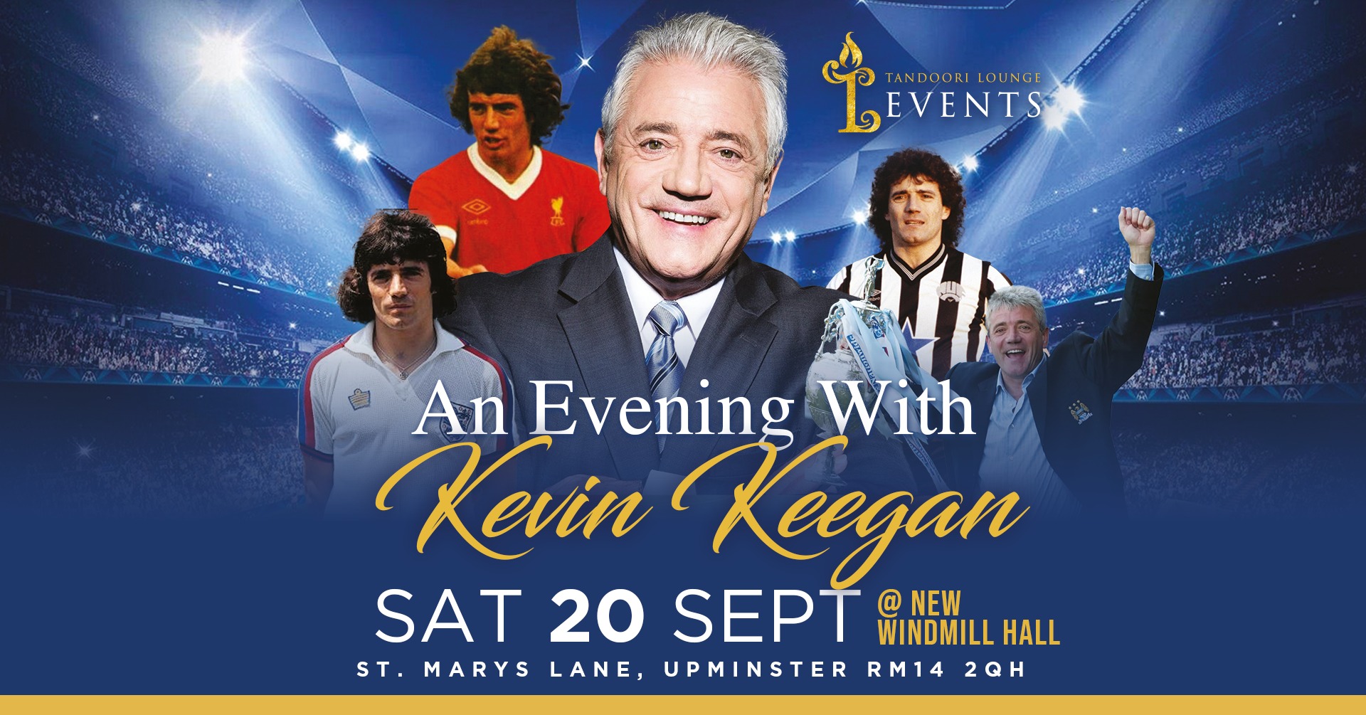 An Evening with Kevin Keegan – Upminster