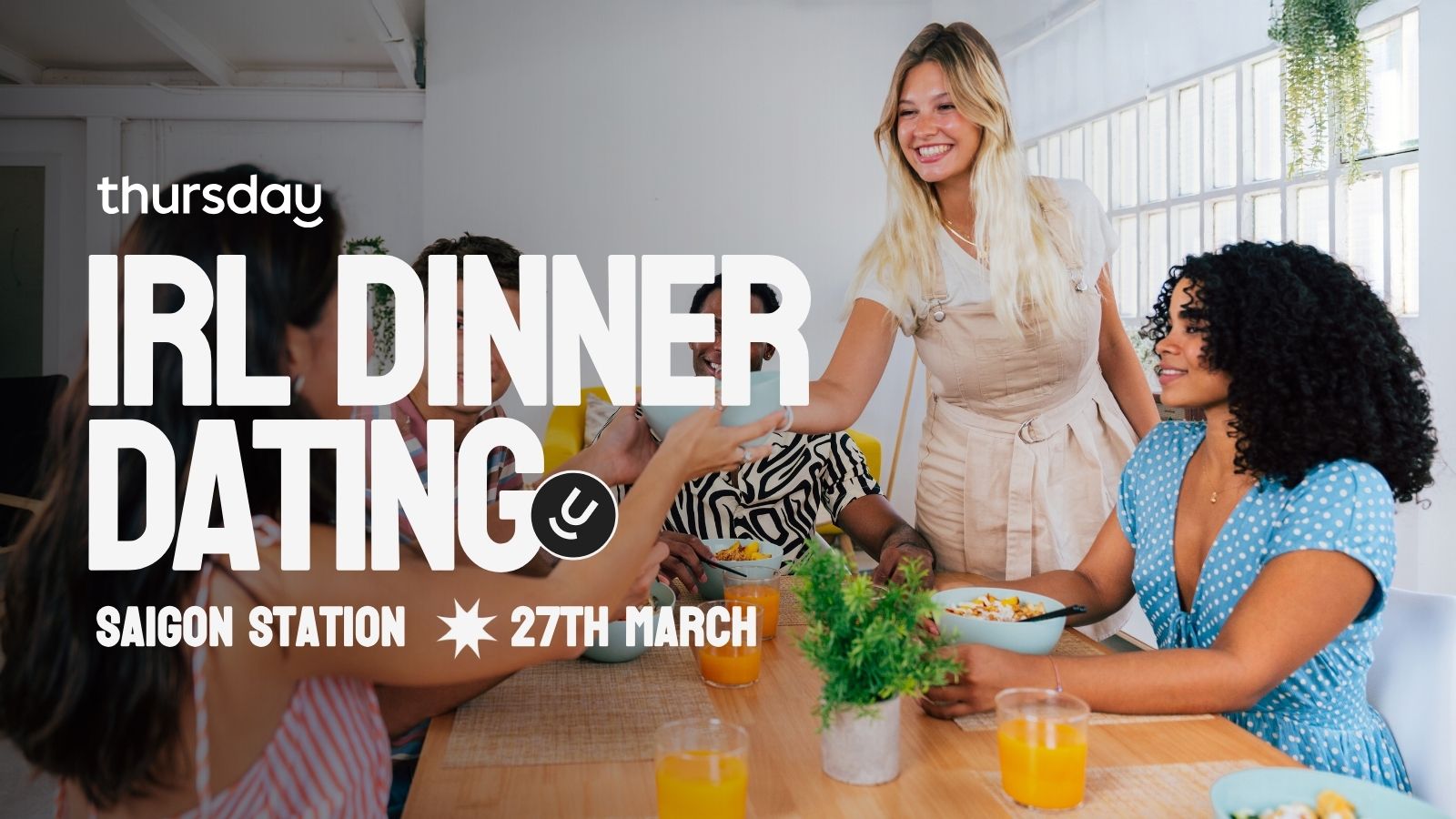 Thursday | Singles’ diner at Saigon Station | Business Bay