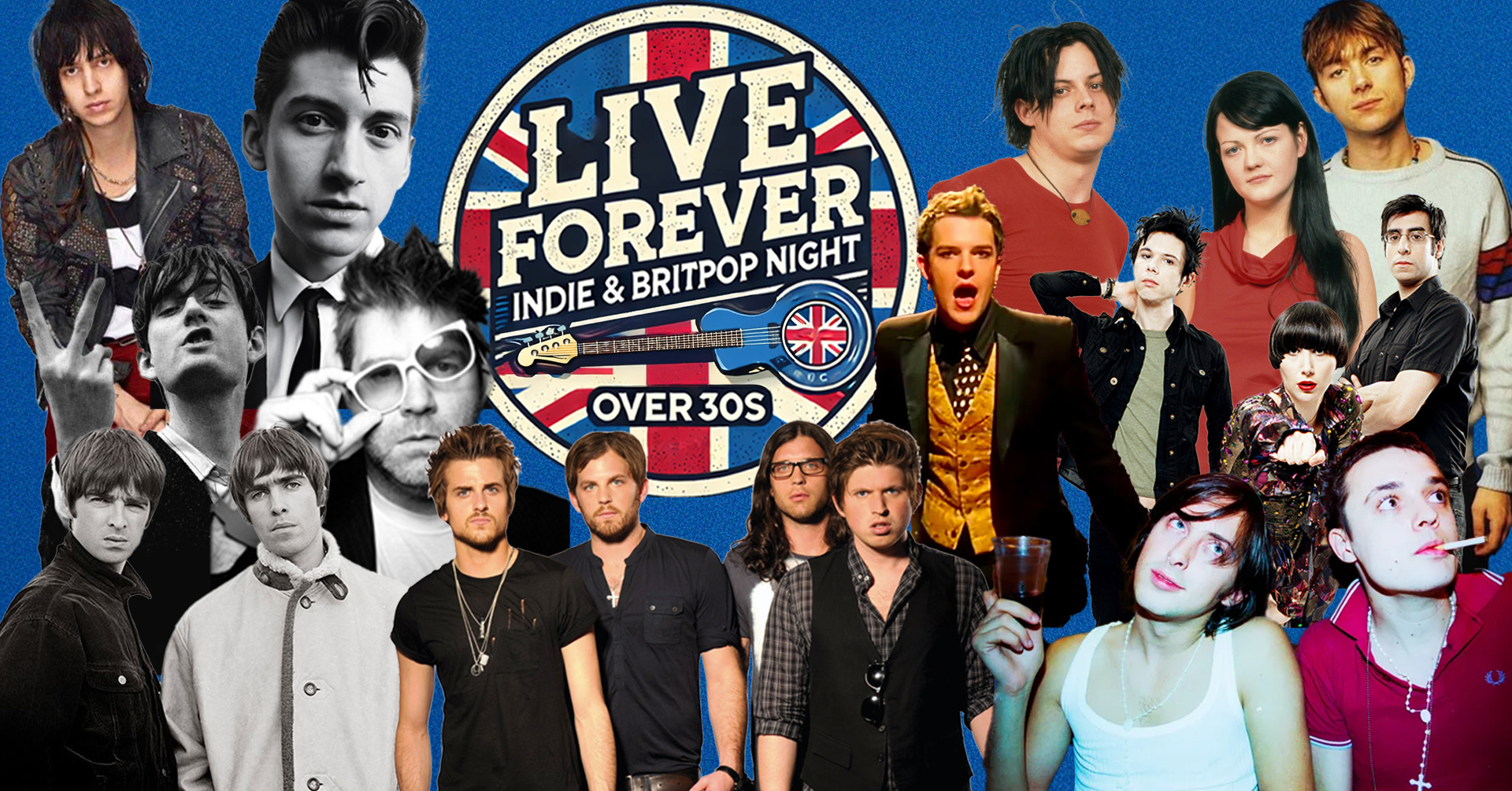 Live Forever: Over 30s Indie & Brit Pop Party (Edinburgh)