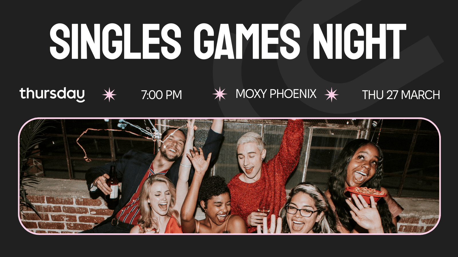 Thursday | Singles Game Night at the Moxy | Downtown Phoenix