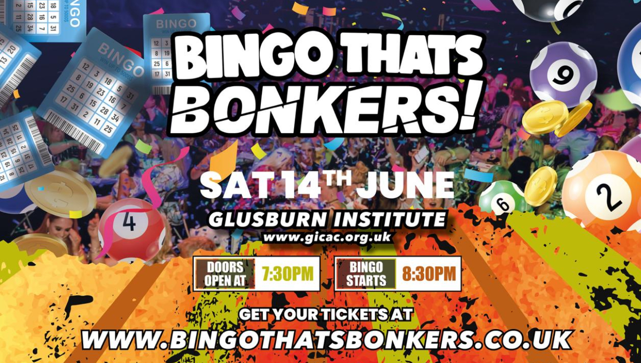 Bingo That’s Bonkers ( Glusburn Institute )