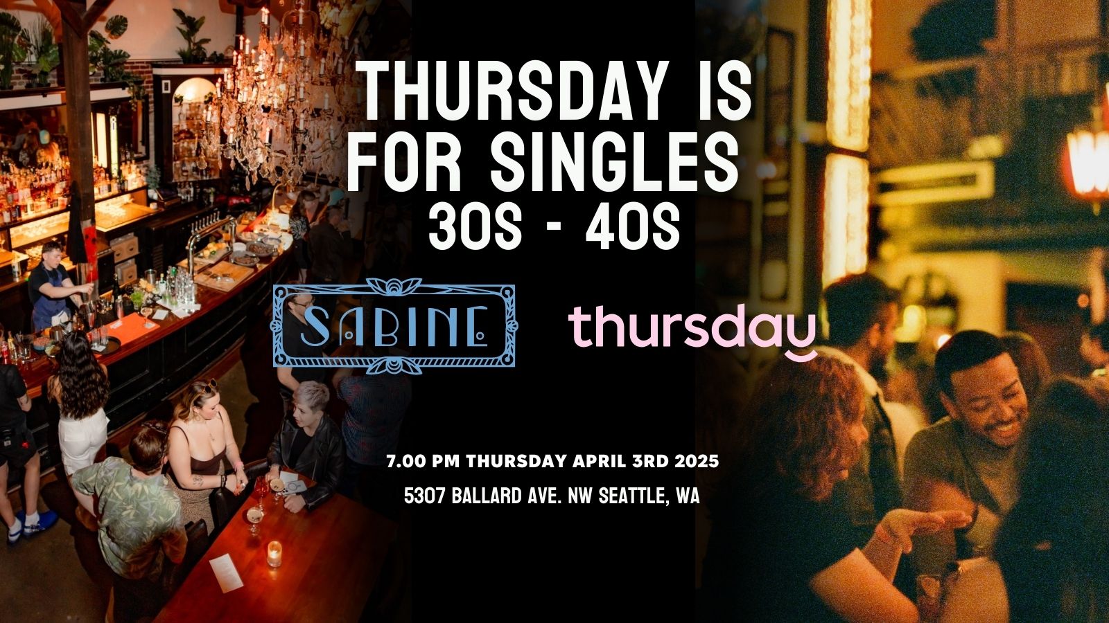 Thursday | Sabine (30s-40s) | Ballard