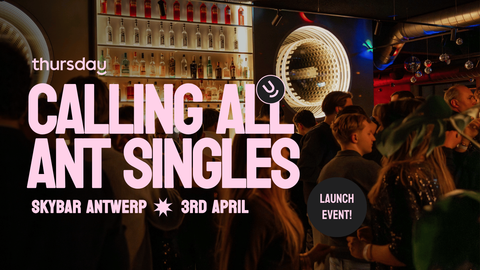 Thursday | Launch Event: Cocktails in the Sky (21+) | Skybar Antwerp