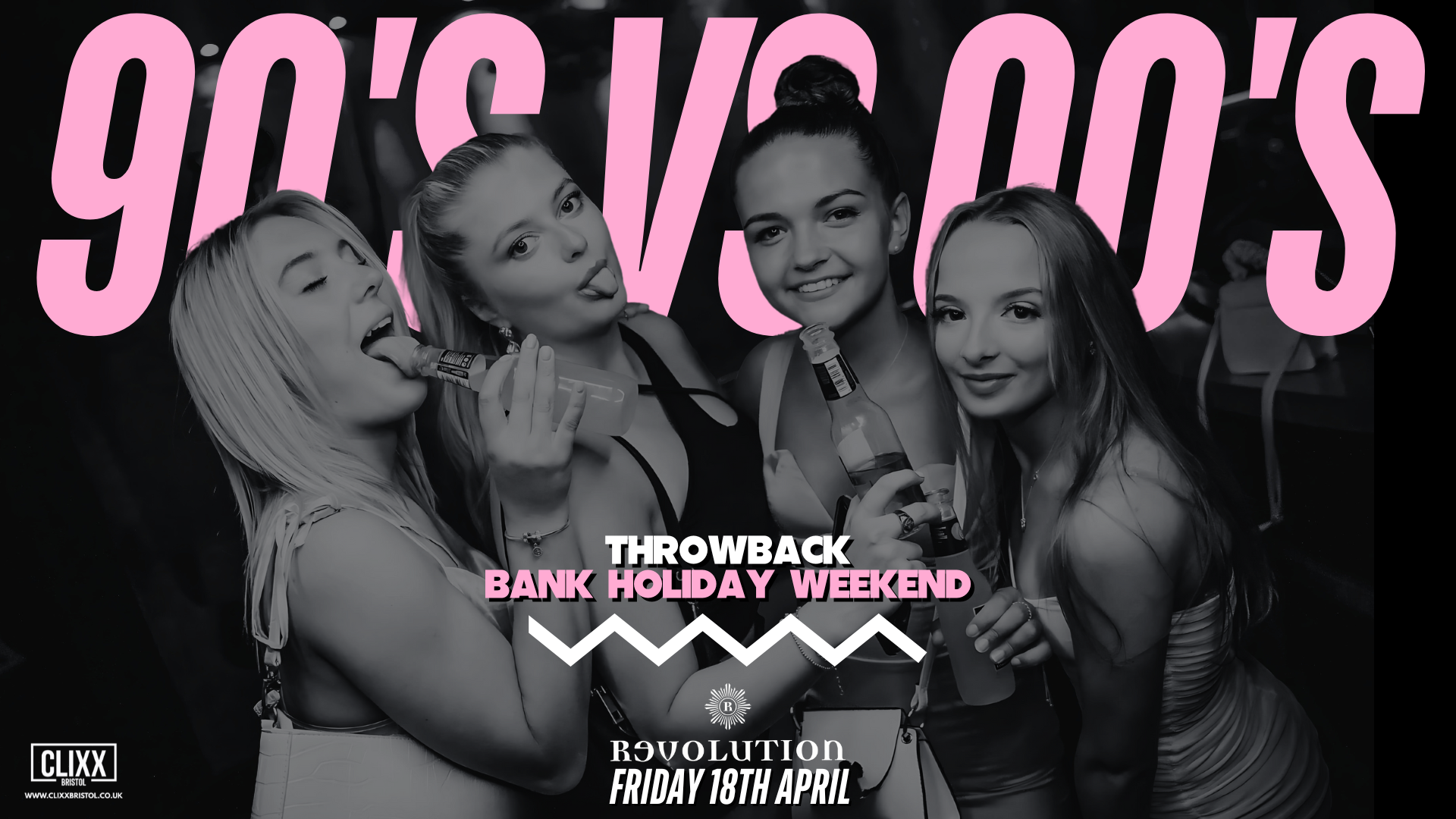 Throwback 90’s vs 00’s x Bank Holiday Weekend