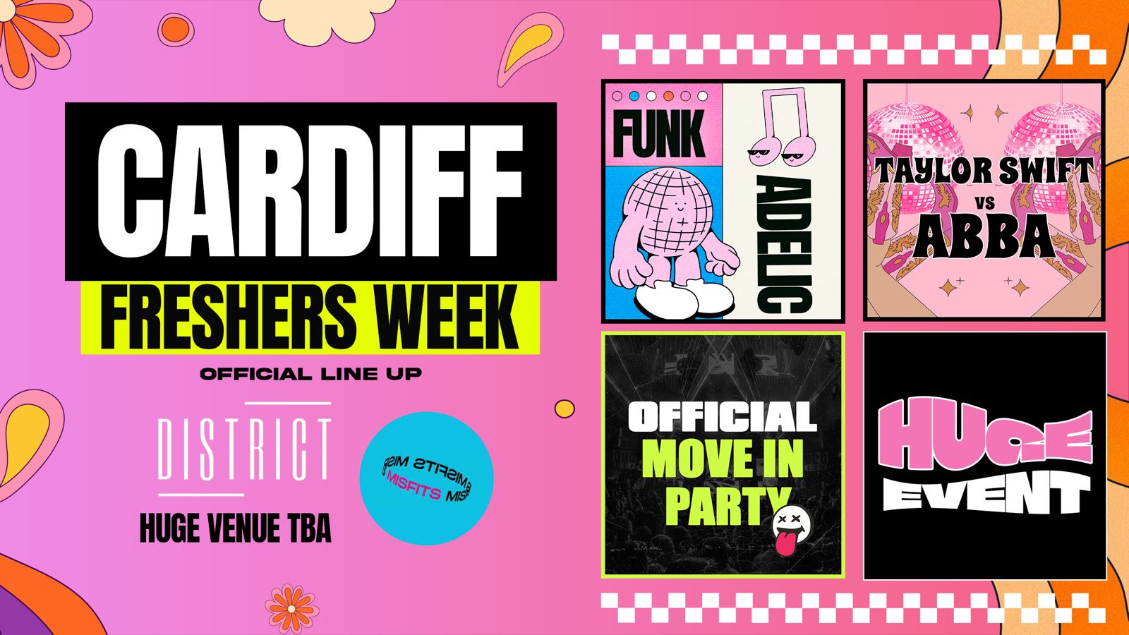 Cardiff Freshers Week 2025 | Event information and Tickets | Fatsoma