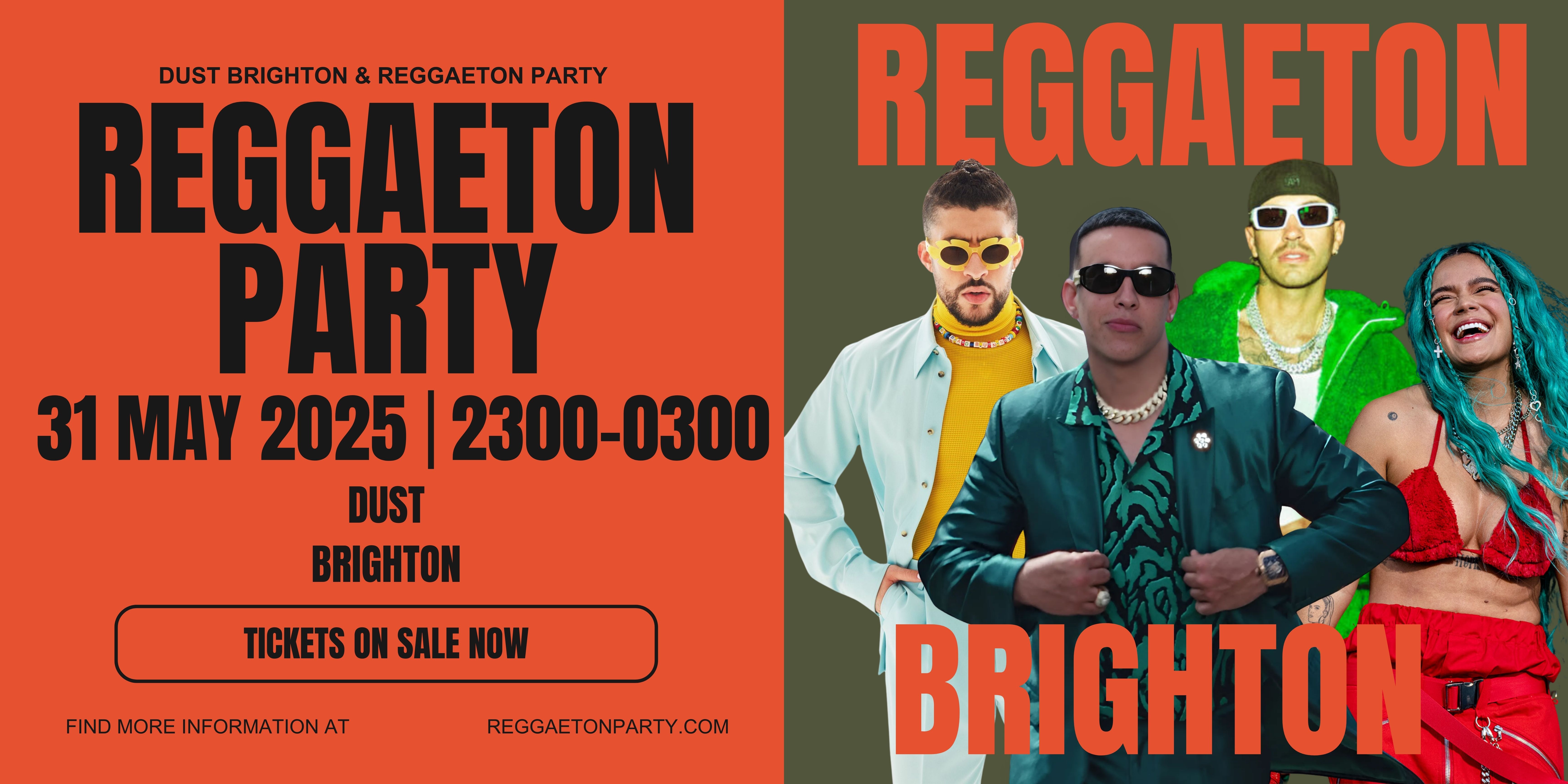 Reggaeton Party (Brighton) May 2025
