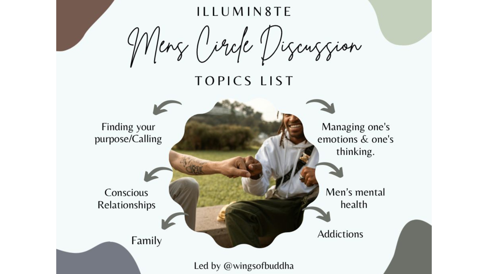Men Circle (Wednesday 2nd April) @ The Lighthouse Hub