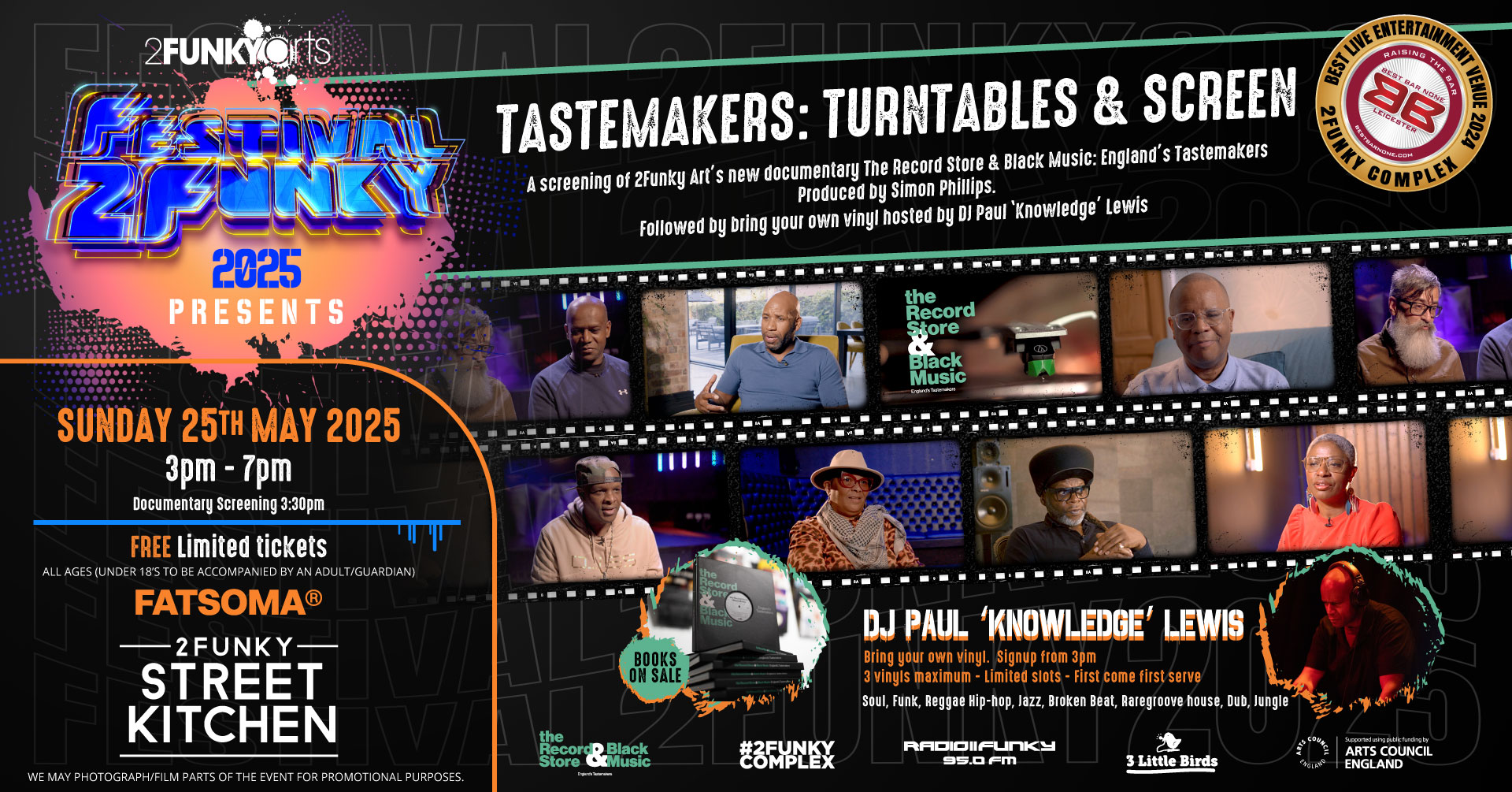 Tastemakers: Turntables & Screen @ Festival2Funky 2025